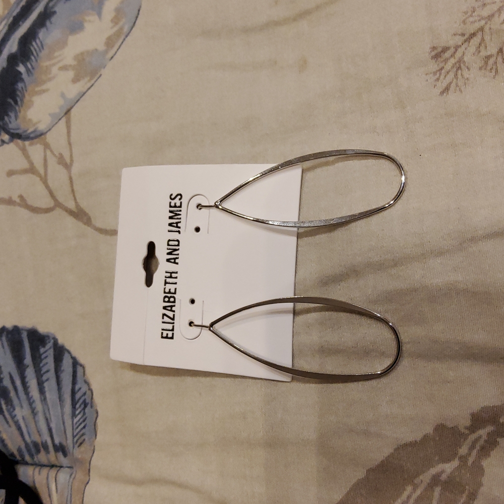 Silver earrings